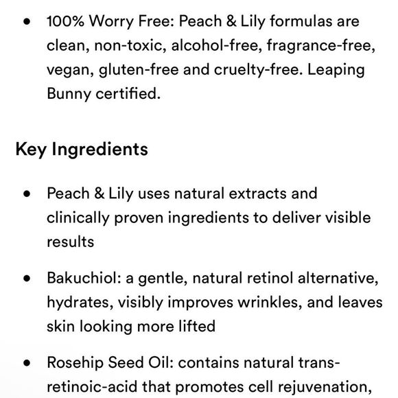 Peach & Lily Pure Retinoic Eye Cream ๐๏ธ NEW IN BOX Korean Retinol - Picture 8 of 10